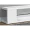 Monarch Specialties Tv Stand, 60 Inch, Console, Storage Shelves, Living Room, Bedroom, Laminate, Glossy White I 3535 - alternate 2